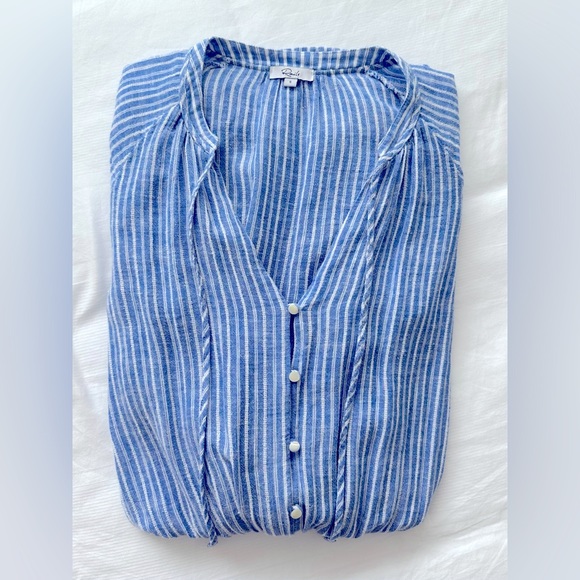 Rails Jasmine Dress in Azure Stripe - size Small - Picture 3 of 3